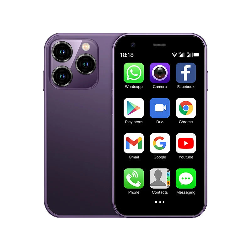 📱 15SE Mini Smartphone – Compact, pratique et puissant