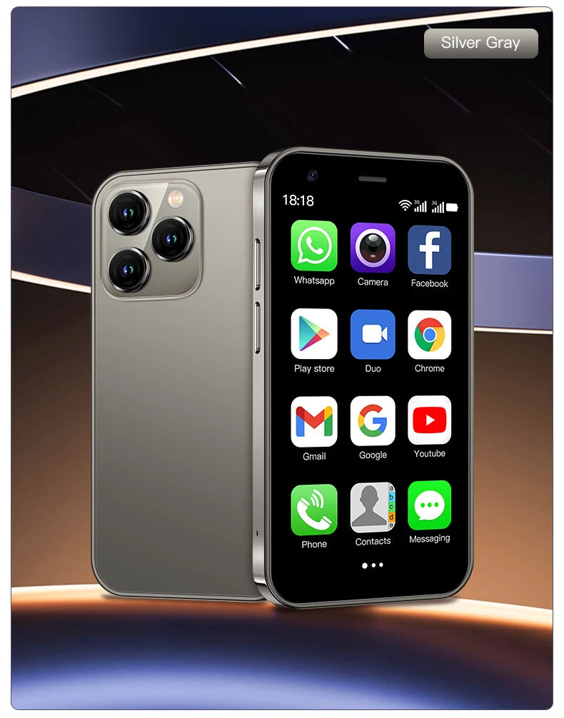 📱 15SE Mini Smartphone – Compact, pratique et puissant
