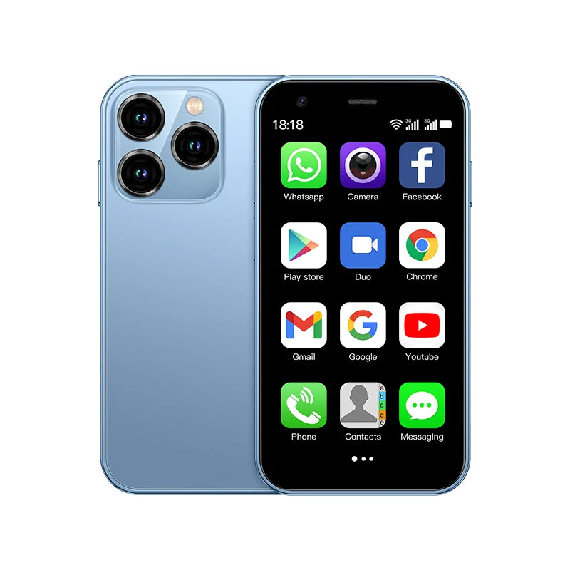 📱 15SE Mini Smartphone – Compact, pratique et puissant