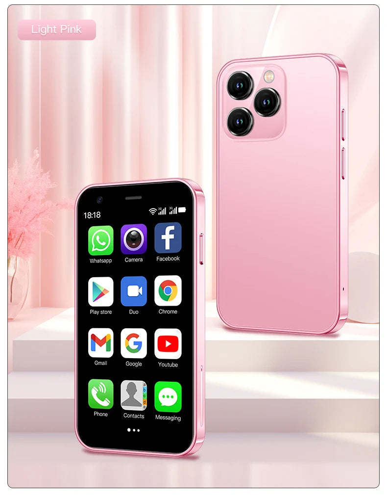 📱 15SE Mini Smartphone – Compact, pratique et puissant
