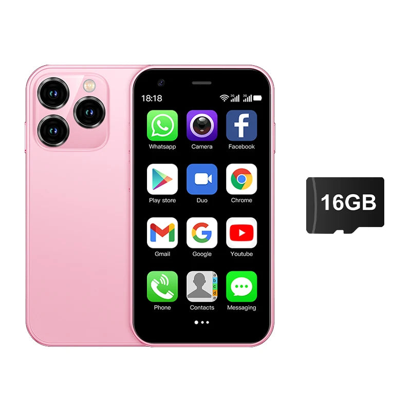 📱 15SE Mini Smartphone – Compact, pratique et puissant