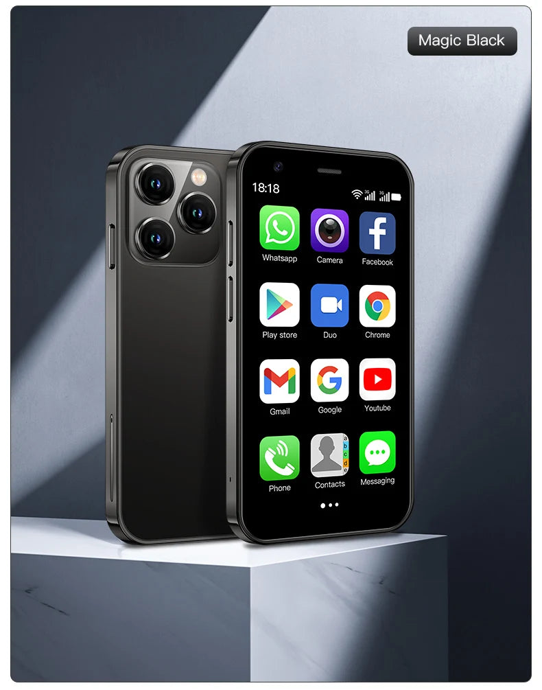 📱 15SE Mini Smartphone – Compact, pratique et puissant