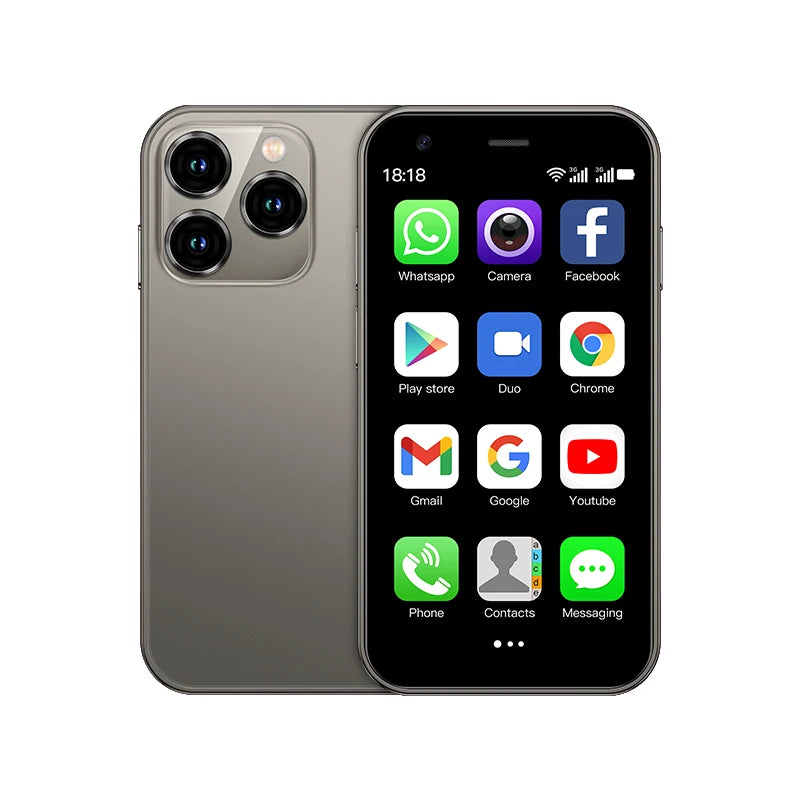 📱 15SE Mini Smartphone – Compact, pratique et puissant
