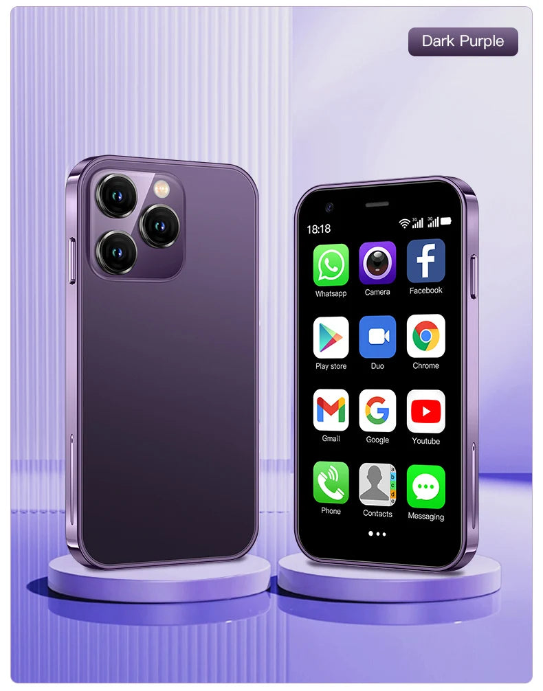 📱 15SE Mini Smartphone – Compact, pratique et puissant