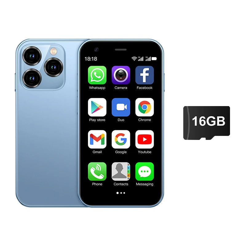 📱 15SE Mini Smartphone – Compact, pratique et puissant