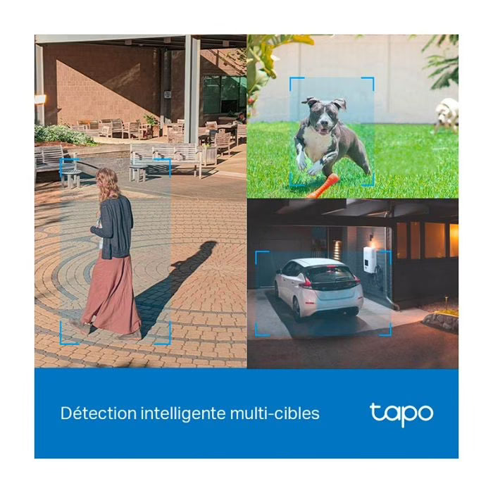 📷 Caméra de Surveillance WiFi HD 1080P – Sécurité intelligente jour et nuit